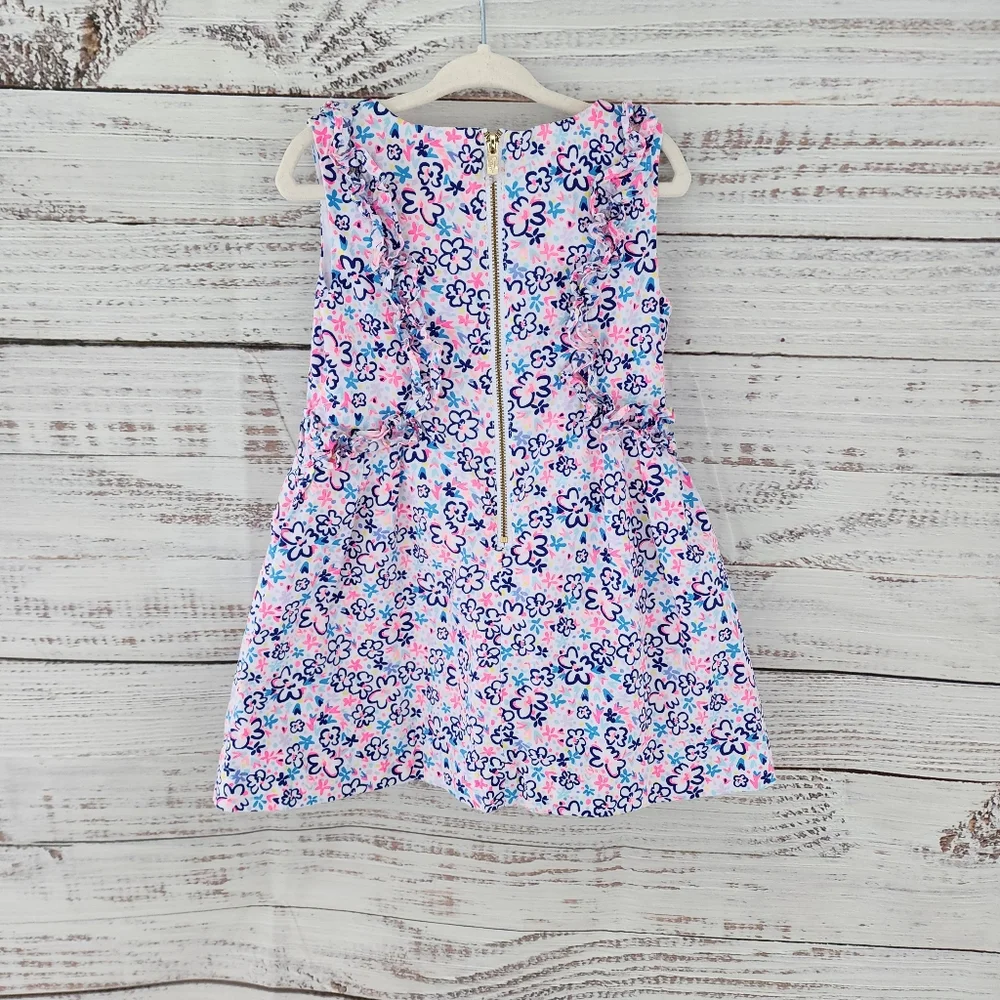 Lilly Pulitzer girl's Amia Ditsy floral dress - Picture 10 of 11